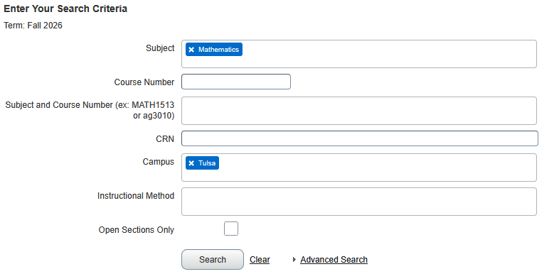 bcs-12.png Graphic showing how to search using Campus-specific filter