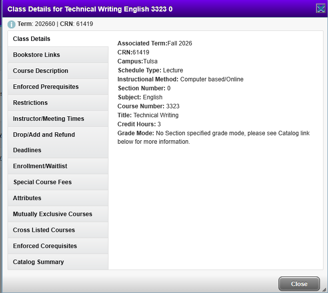 bcs-4.png Graphic showing Class Details screen